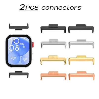 2PCS Stecker Für Huawei Uhr Fit 3 Strap 20mm Uhr Band Stecker Smartwatch Armband 2024 Neueste fit3 Image