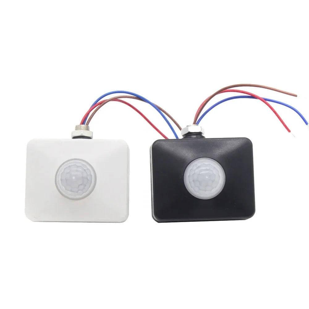 12V 220V PIR Sensor Schalter Außen Bewegungsmelder Sensor Timer 110V Automatische Infrarot Licht Schalter für 12V 220V Licht