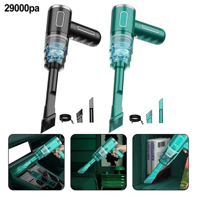 29000PA Staubsauger Mini Leistungsstarke Cordless Nass & Trocken Autos Handheld Haushaltsgeräte Image