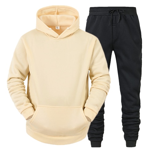 Per uomo Tuta da Ginnastica Tuta da Allenamento Tute da jogging Pantaloni grigio chiaro neri Pantaloni grigio scuro neri Pantaloni rosa neri Pantaloni viola neri Pantaloni rossi neri Sport