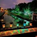 6 pz 4 pz 1 pz luci a led solari per recinzione luci decorative per piscina luci decorative per cortile con canne incluse fascette bianco caldo rgb bianco 1,2 v illuminazione esterna