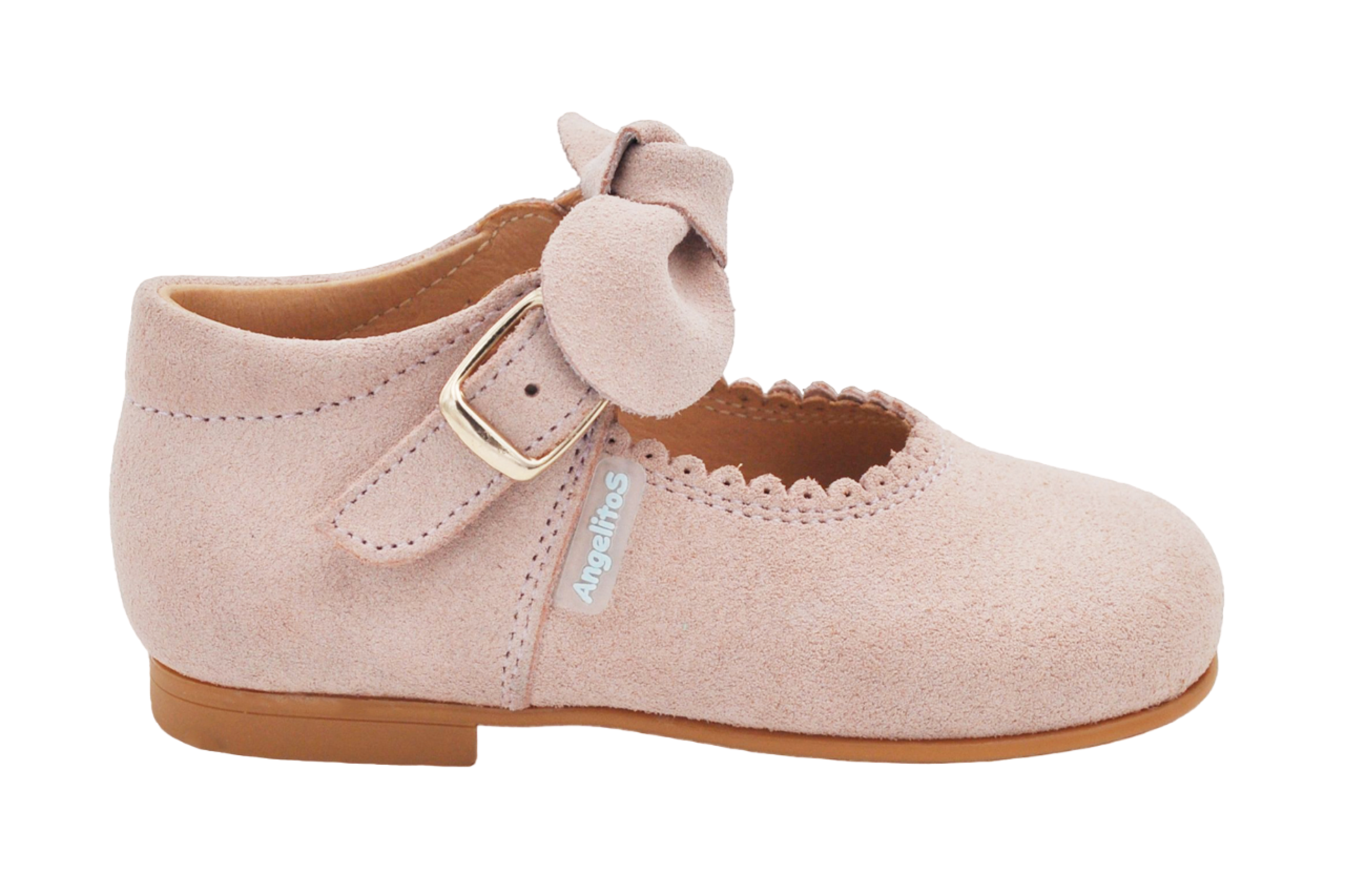 Lederschuhe Mercedita Kamel EU 19