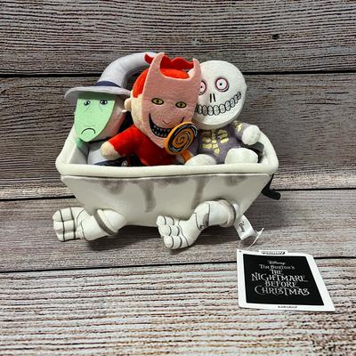 Disney Toys | Kid Robot Nightmare Before Christmas Plush Set | Color: Green/Red | Size: Os