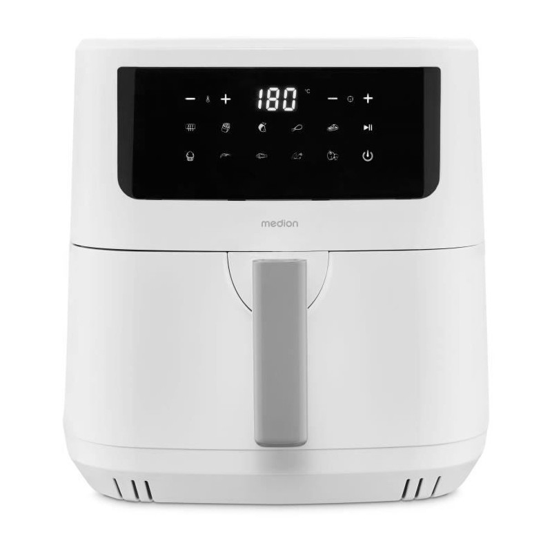 Medion LIFE P10 XL Duo (MD 11750) Heißluftfritteuse weiß, mit 2 Heizelementen Image