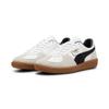 Sneaker PUMA "PALERMO LTH", Gr. 38, puma weiß, vapor gray, gum, Leder, unifarben, sportlich, Schuhe