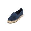 Espadrille MARC O'POLO "aus Suede-Ziegenleder", Damen, Gr. 38, blau (navy), Obermaterial: 100% Leder (Ziege), unifarben, Schuhe