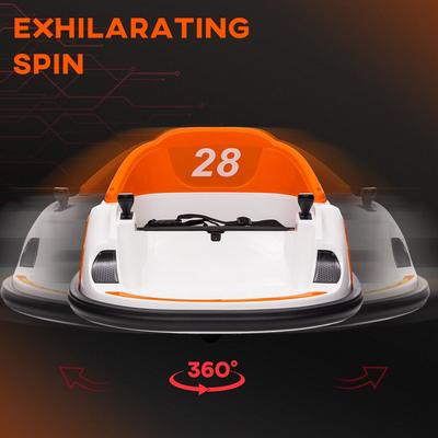 12V Toddler Bumper Car Ride on Toy for Kids 1.5-5 Years Old
