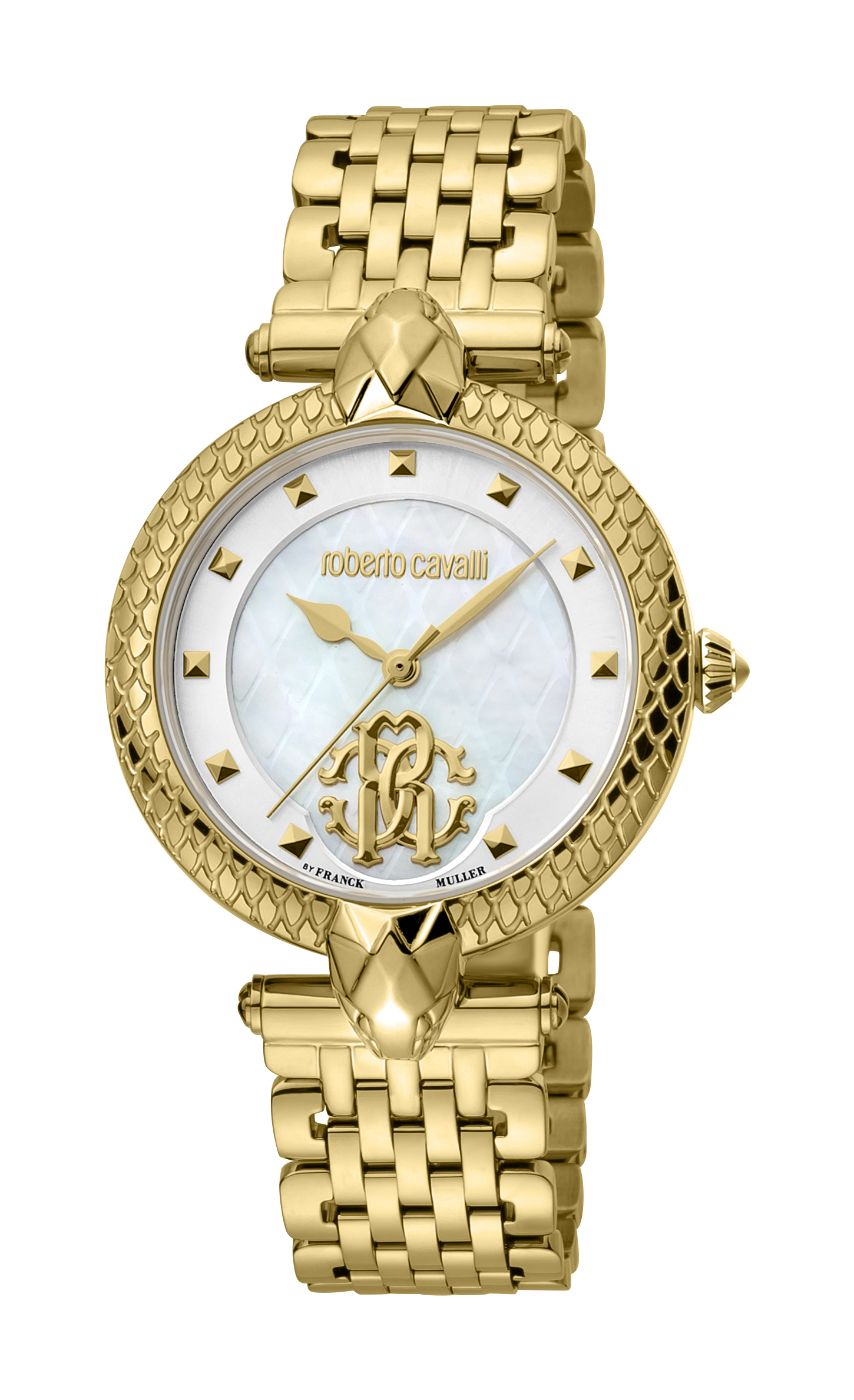 Roberto Cavalli By Franck Muller Womens Watch - Gold - One Size | Roberto Cavalli By Franck Muller Sale | Discount Designer Brands