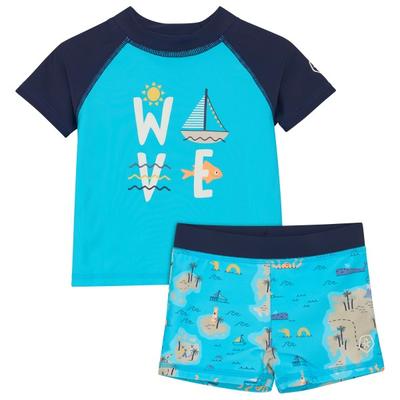 Color Kids - Baby T-Shirt Set S/S - Lycra Gr 92 türkis/blau Image