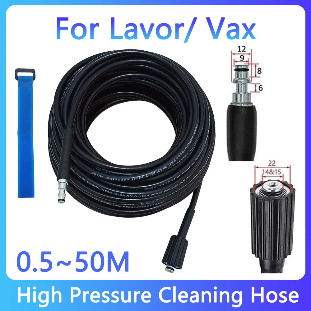 0,5-50m Hochdruck reiniger rohr M22-14 & 15 für Lavor/ Vax Auto wasch schlauch Reinigungs schlauch Hochdruck reinigers ch lauch Image