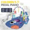 Baby Fitness Stand Baby Musik Pedal Klavier Spiel Pad Neugeborenen Klavier Krabbeln Pad Früherziehung Spielzeug Puzzle Baby Spielzeug