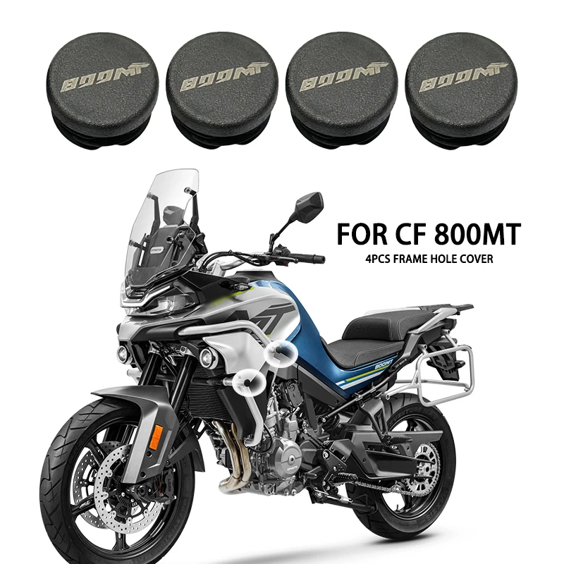 FÜR CFMOTO 800MT MT800 800 MT CF800MT 4PCS Rahmen Loch Abdeckung Kappen Stecker Rahmen Kappe Chassis Stecker 800mt motorrad Image