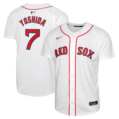 Boston Red Sox Nike Limited Heimtrikot – Weiß – Masataka Yoshida – Jugend Image