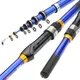 PROXPE 1.5M 1.8M 2.1M 2.4M 2.7M 3.0M Spinning Fishing Rod Carbon Fiber Telescopic Rock Carp Feeder Pole Tackle For Travel