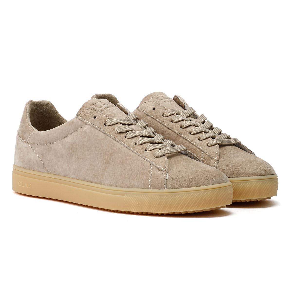 Clae Bradley Herren Wildleder Sneaker In Beige