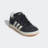 Sneaker ADIDAS SPORTSWEAR "GRAND COURT 00S KIDS", Gr. 38, core schwarz, sanftes weiß, gum10, Leder, Synthetik, sportlich, Schuhe, Design auf den Spuren des adidas Superstar