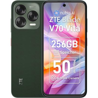 ZTE Smartphone "Blade V70 Vita", grün (jade grün), 256 GB, Mobiltelefone Image