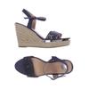 Tom Tailor Damen Sandale, Gr. 41, marineblau, kein Etikett
