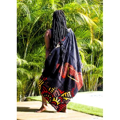 Plus Size Pardon My Fro Harlem Beach Towel