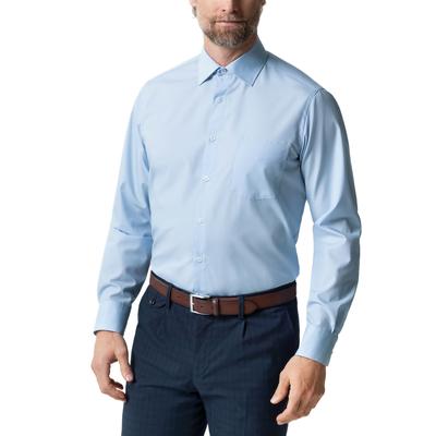 Walbusch Herren Bügelfrei-Hemd Kent-Kragen Hellblau Image