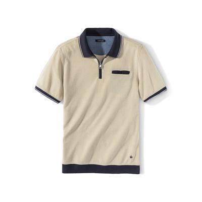 Walbusch Herren Gentleman-Polo Beige Image