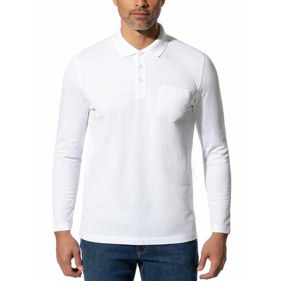 Walbusch Herren Pique-Polo Pima Cotton Weiss Image