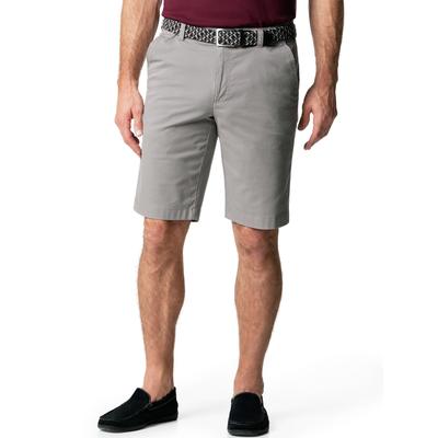 Walbusch Herren Bügelfrei-Stretchbund-Bermudas Grau Image