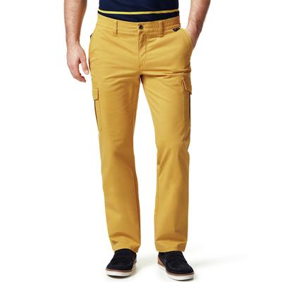Walbusch Herren Cordura Baumwoll Cargohose Gelb Image