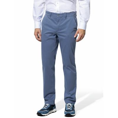 Walbusch Herren Baumwoll-Chino Diamant Blau Image
