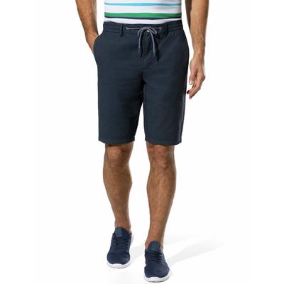 Walbusch Herren Seersucker Bermudahose Blau Image
