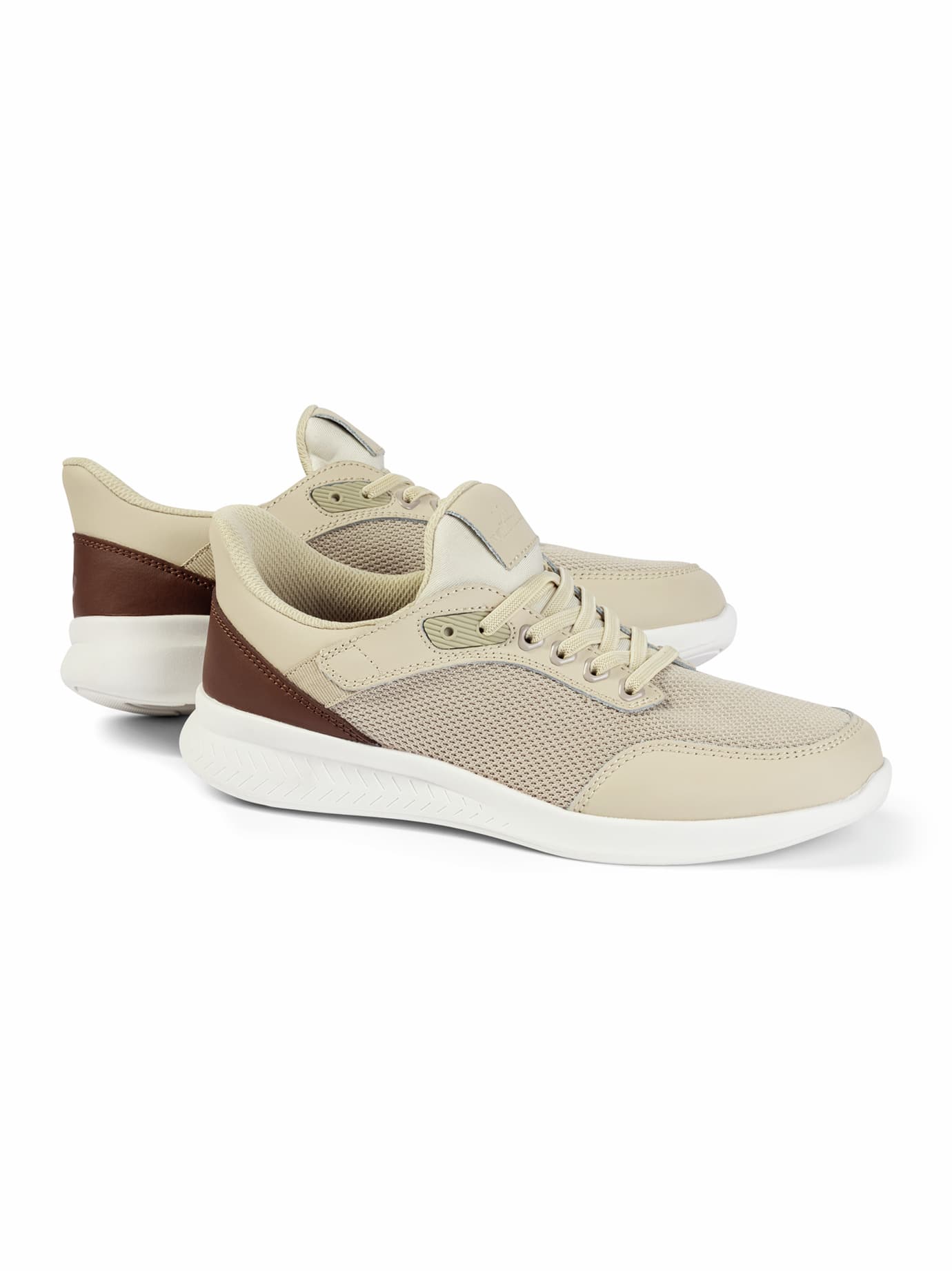 Walbusch Herren Ultraleicht Sneakerschuh Mühelos Beige