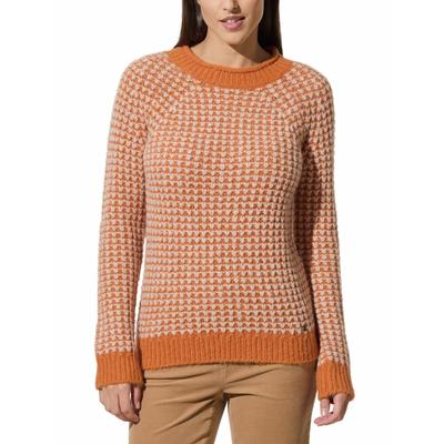 Walbusch Damen Leicht&Weich Pulli Orange mehrfarbig Image