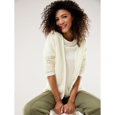 Walbusch Damen Twin-Set Ajour Weiss Image