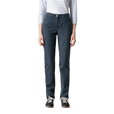 Walbusch Damen Bügelfrei Baumwoll-Hose Blau Image