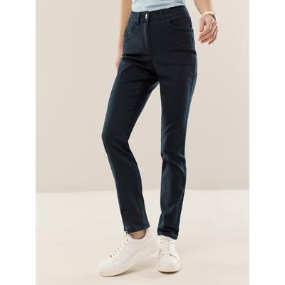 Walbusch Damen Bügelfrei Baumwoll-Hose Blau Image