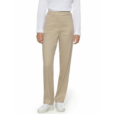 Walbusch Damen Softleinenmix-Hose Marlene Beige Image