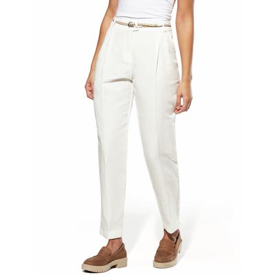 Walbusch Damen Leinenmix Chino-Hose Beige Image