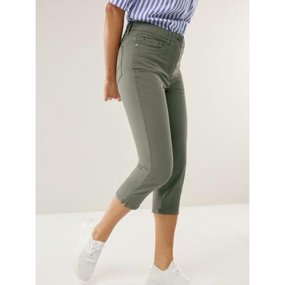 Walbusch Damen Baumwoll-Capri Supersoft Gruen Image
