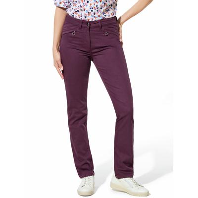 Walbusch Damen Powerstretch-Baumwollhose Lila Image