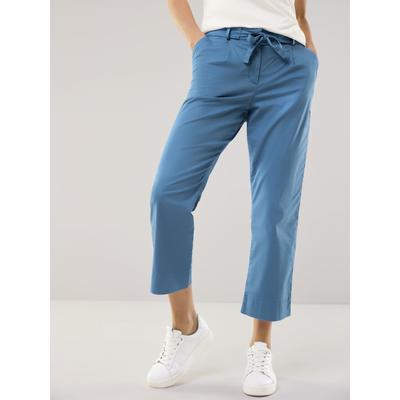 Walbusch Damen Extraleicht Baumwoll Culotte Blau Image