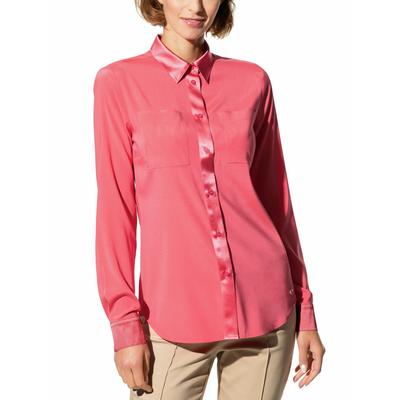 Walbusch Damen Seiden-Hemdbluse Edel-Basic Rot Image