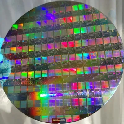 12 8 6 inch CPU Wafer Science and Technology Pendulum Piece Birthday Gift Photoetching Circuit Chip