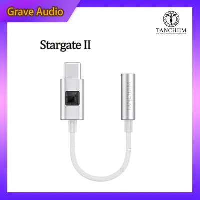 TANCHJIM Stargate II USB DAC StargateII TYPE C Portable Decoder Headphone Amplifier IEM AMP Cell