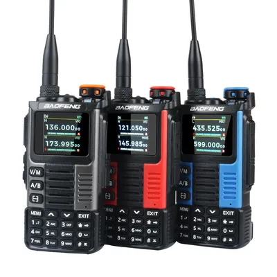 K67 PRO Baofeng Air Band Walkie Talkie 65-600MHz 640Ch Scrambler Dual Watch Freq Sweep Amateur FM