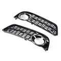 2 pezzi paraurti anteriore inferiore fendinebbia griglie di ricambio adatte per Audi A5 2008 2009 2010 2011