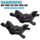 SHIMANO MTB DEORE XT BR-M8100 M8120 Pinza freno a disco idraulico TECHNOLOGIES ICE a 4 pistoni M8100