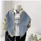 Garçons jean vestes printemps filles mode manteaux à capuche automne enfants vêtements enfants