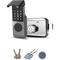 Keyless-Entry Door Lock, Smart Fingerprint Door Lock with Code Password/IC