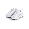 Sneaker FILA "COLLENE LOGO teens", Gr. 36, weiß, silber, Synthetik, Textil, sportlich, Schuhe