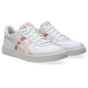 Sneaker ASICS SPORTSTYLE "JAPAN S", Gr. 43,5, pink (weiß, pearl pink), Synthetik, Leder, sportlich, Schuhe